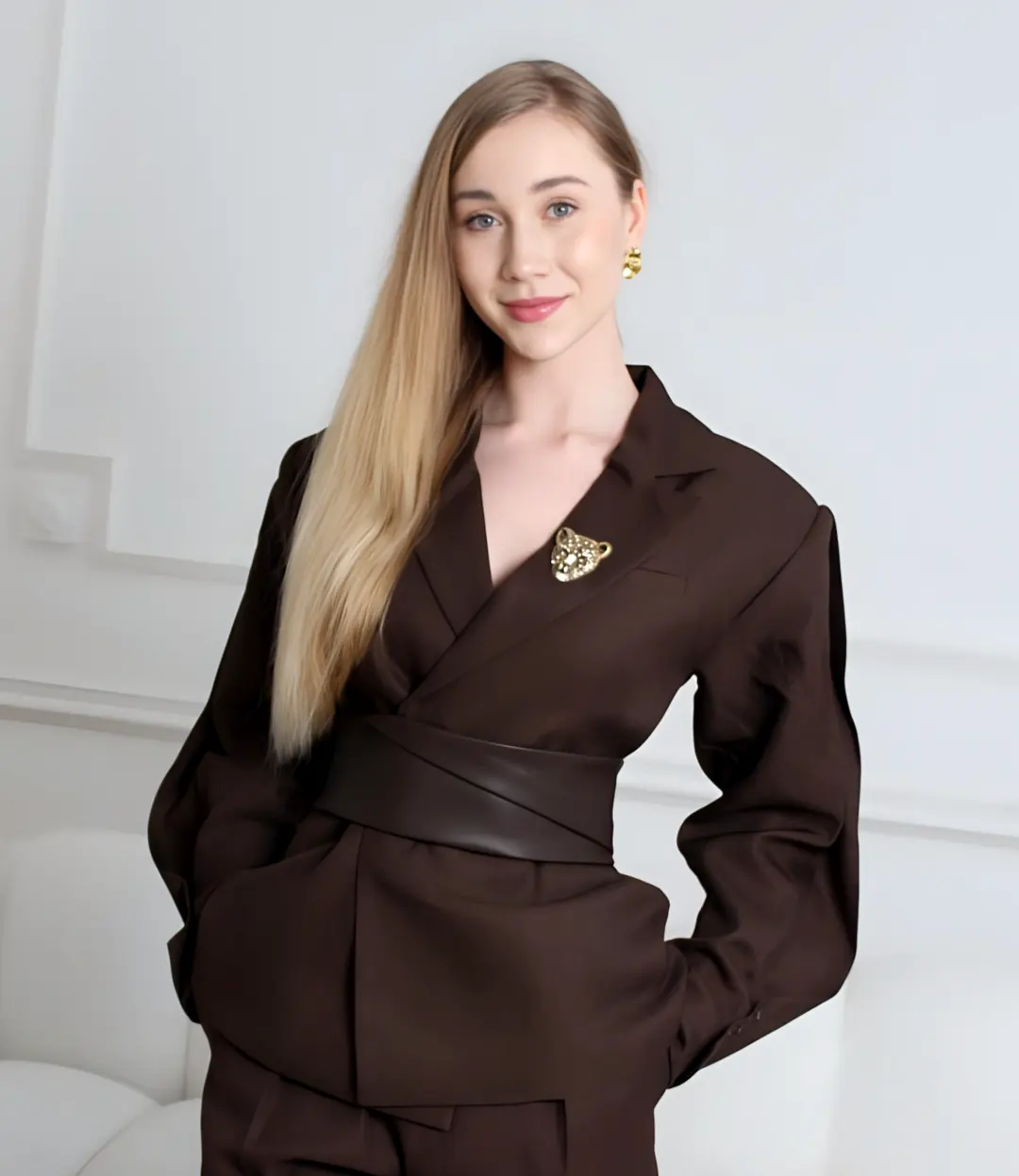 Hipnoterapeutka Barbara Łukaszewicz podczas sesji